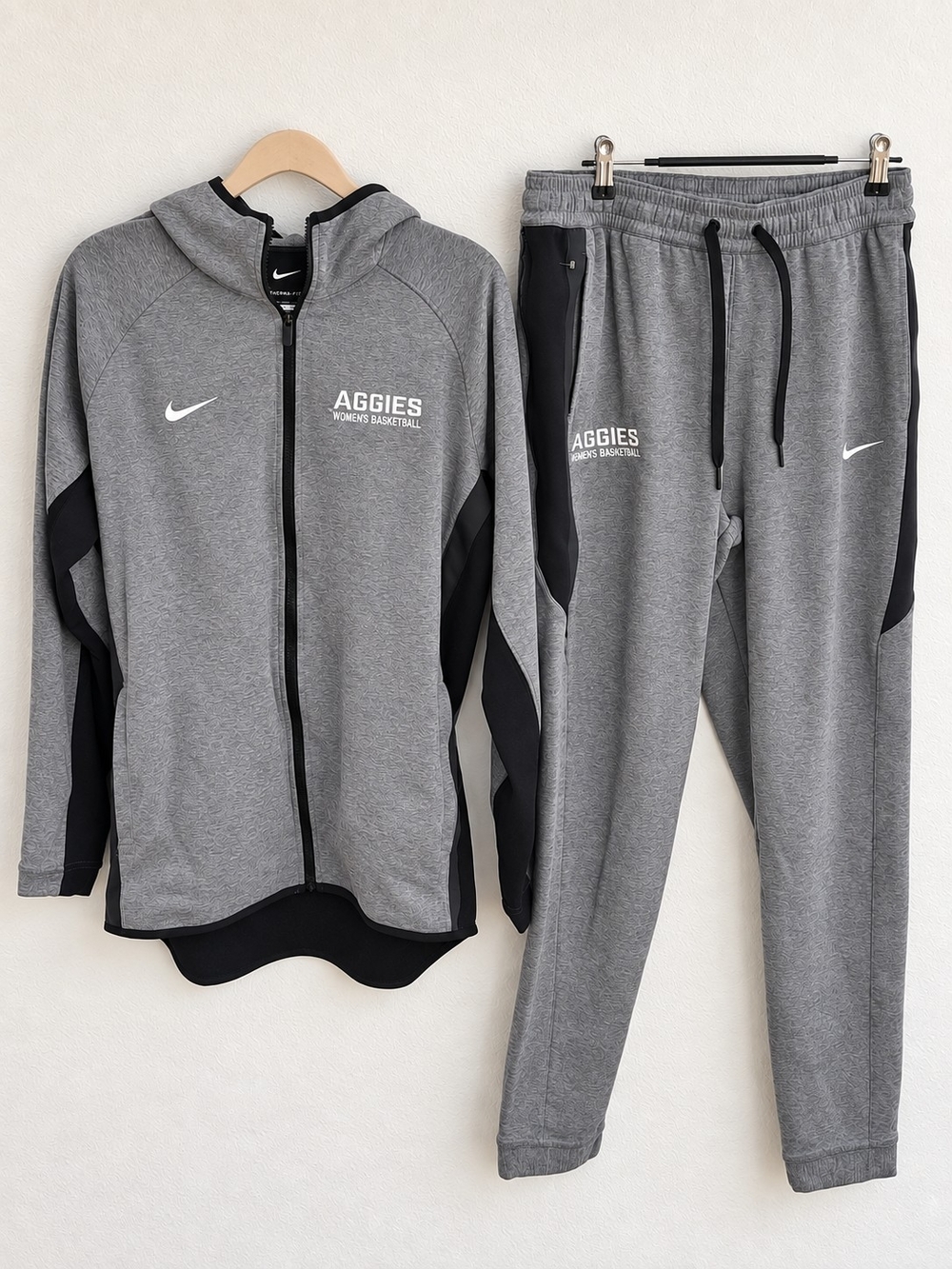 Nike NMSU Aggies Women's Basketball Player Issued Showtime Tracksuit Set L